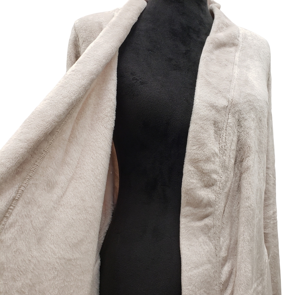 UGG Women's Marlow Double-Face Fleece Robe Moonbeam NEW Fall Winter - Picture 3 of 8